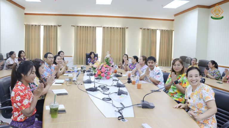 ประชุมผู้บริหาร คณาจารย์ และเจ้าหน้าที่ประจำเดือนเมษายน 2568