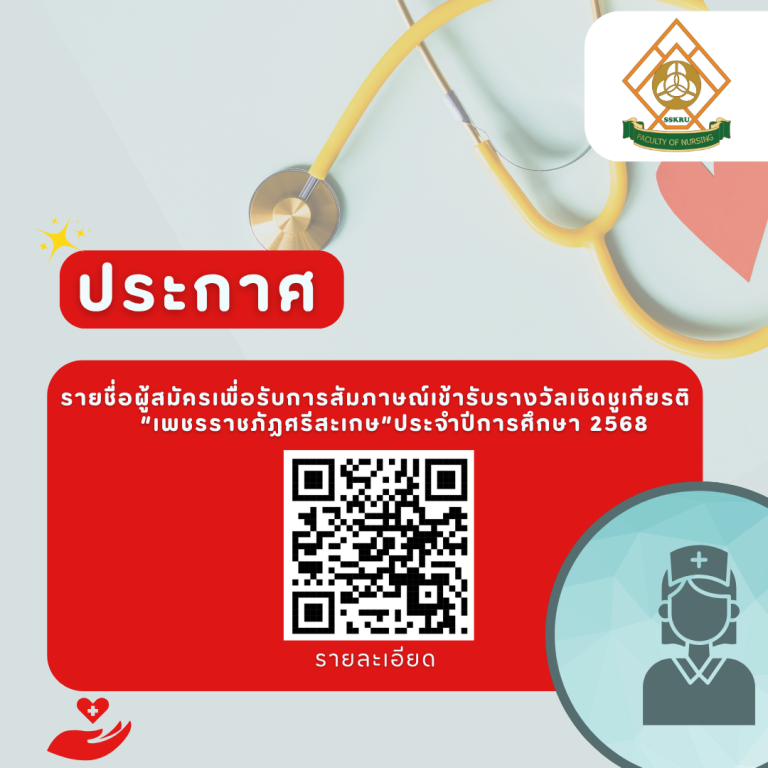 ประกาศรายชื่อผู้สมัครพื่อรับการสัมภาษณ์เข้ารับรางวัลเชิดชูเกียรติ “เพชรราชภัฏศรีสะเกษ”ประจำปีการศึกษา 2568