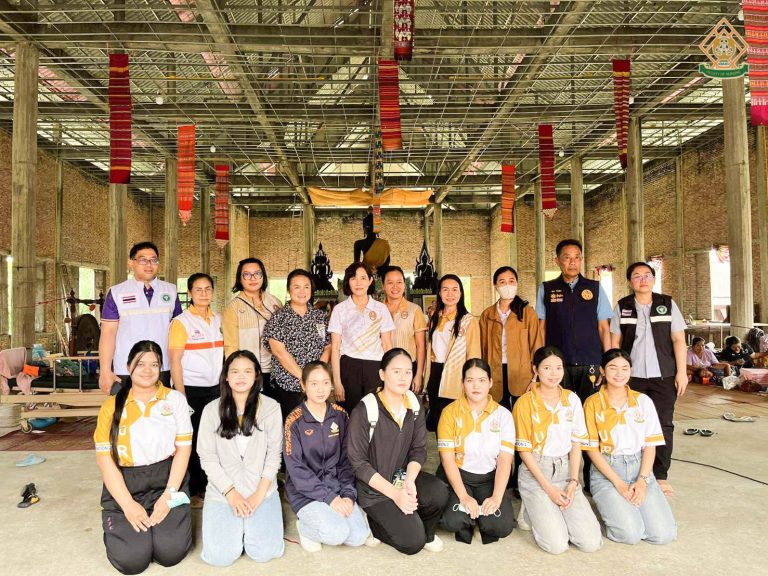 คณะพยาบาลศาสตร์ จัดทีมออกหน่วยปฐมพยาบาล และบริจาคสิ่งของให้กับผู้อพยพ