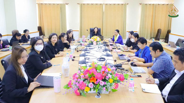 ประชุมอาจารย์คณะพยาบาลศาสตร์ ครั้งที่7/2568