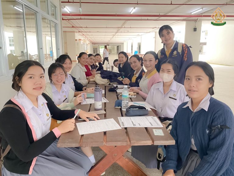 นักศึกษาคณะพยาบาลศาสต์ เข้าร่วมโครงการบริจาคโลหิต