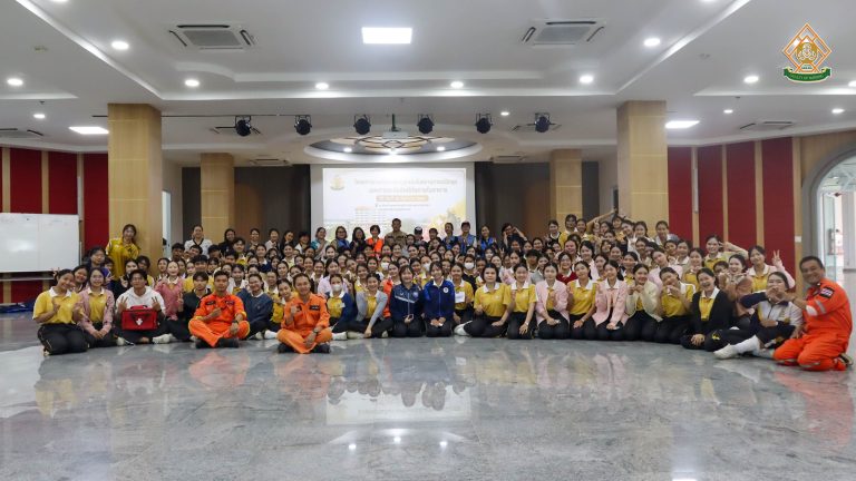 คณะพยาบาลศาสตร์เสริมความพร้อม รับมือเหตุฉุกเฉินและอัคคีภัยภายในอาคาร