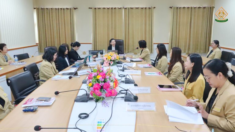 คณะพยาบาลศาสตร์ รับการตรวจประเมินคุณภาพการศึกษาภายในระดับคณะ ตามเกณฑ์ EdPEx ประจำปีการศึกษา 2568